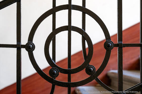 umk_8981.jpg-Pałac Wielopolskich, UMK, artefakty, detale, architektura, wyposażenie