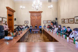 Kraków, Otofotokronika, Urząd Miasta Krakowa, UMK, Orlean, młodzież, wizyta partnerstwo, miasto 