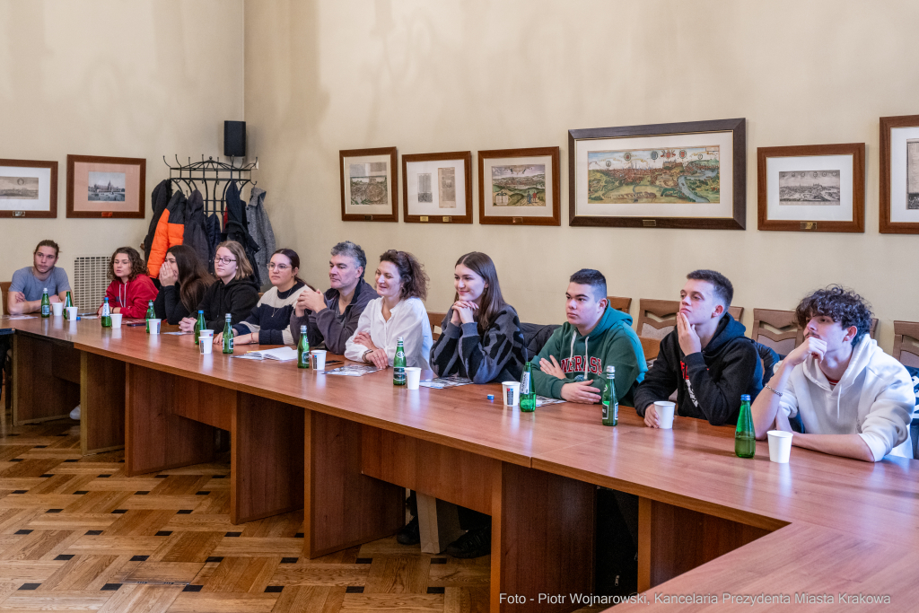 Kraków, Otofotokronika, Urząd Miasta Krakowa, UMK, Orlean, młodzież, wizyta partnerstwo, miasto   Autor: P. Wojnarowski
