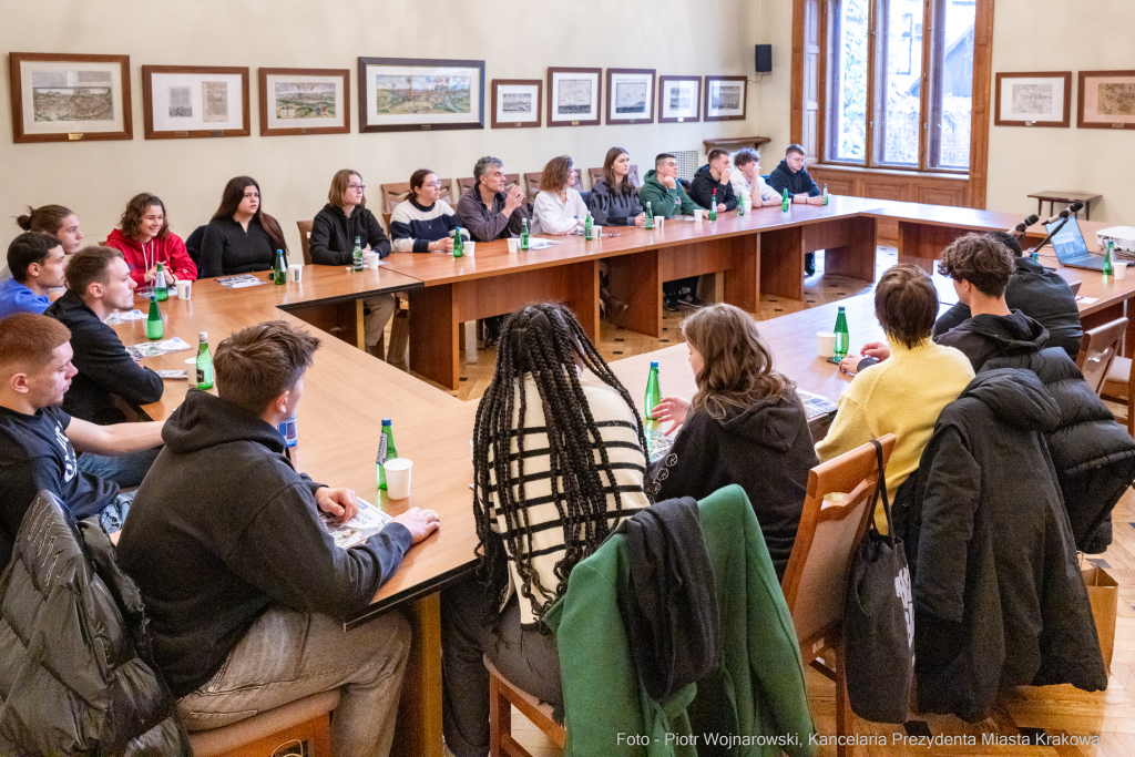 Kraków, Otofotokronika, Urząd Miasta Krakowa, UMK, Orlean, młodzież, wizyta partnerstwo, miasto   Autor: P. Wojnarowski