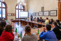 Kraków, Otofotokronika, Urząd Miasta Krakowa, UMK, Orlean, młodzież, wizyta partnerstwo, miasto 