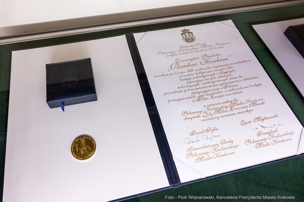 Kraków, Otofotokronika, Urząd Miasta Krakowa, UMK, Majchrowski, Bractwo Kurkowe, otwarcie, wystawa  Autor: P. Wojnarowski