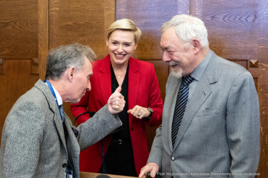 Kraków, Otofotokronika, Urząd Miasta Krakowa, UMK, Cracow, Majchrowski, konferencja, bezpieczeńst