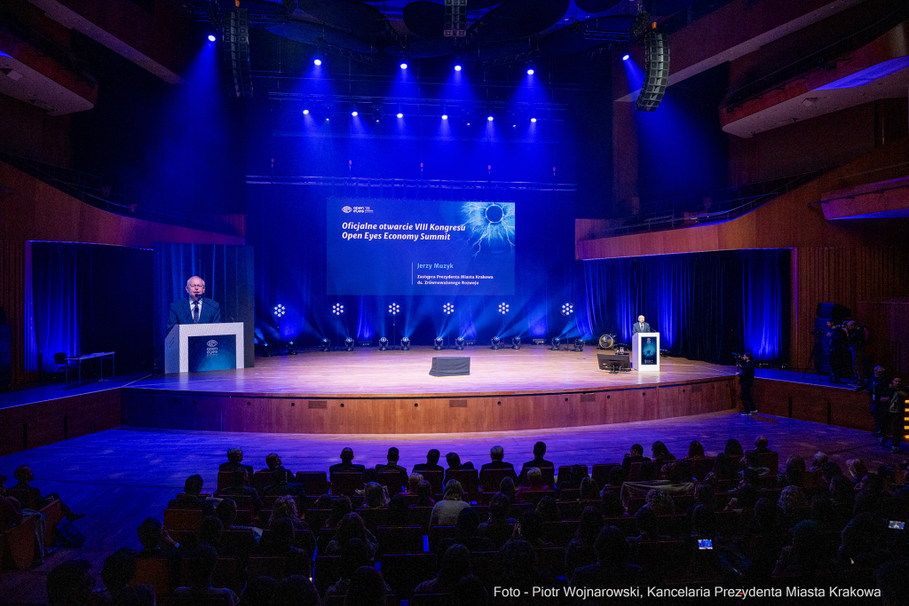 Kraków, Otofotokronika, Urząd Miasta Krakowa, UMK, ICE, Open Eyes Economy Summit, 2023  Autor: P. Wojnarowski