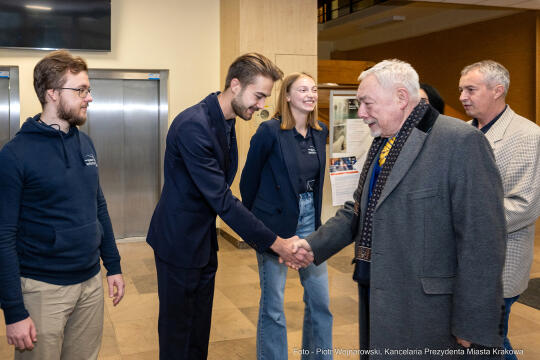 Kraków, Otofotokronika, Urząd Miasta Krakowa, UMK, AGH Space Systems, studenci, łazik marsjański