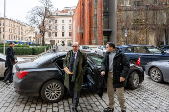 Kraków, Otofotokronika, Urząd Miasta Krakowa, UMK, Rauf Alp Denktaş, ambasador, Turcja, spotkanie