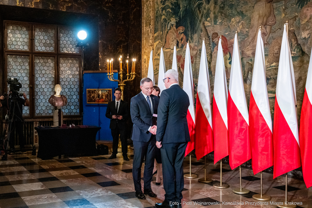 Kraków, Otofotokronika, Urząd Miasta Krakowa, UMK, SKOZK, Wawel, Andrzej Duda, prezydent, Społecz  Autor: P. Wojnarowski