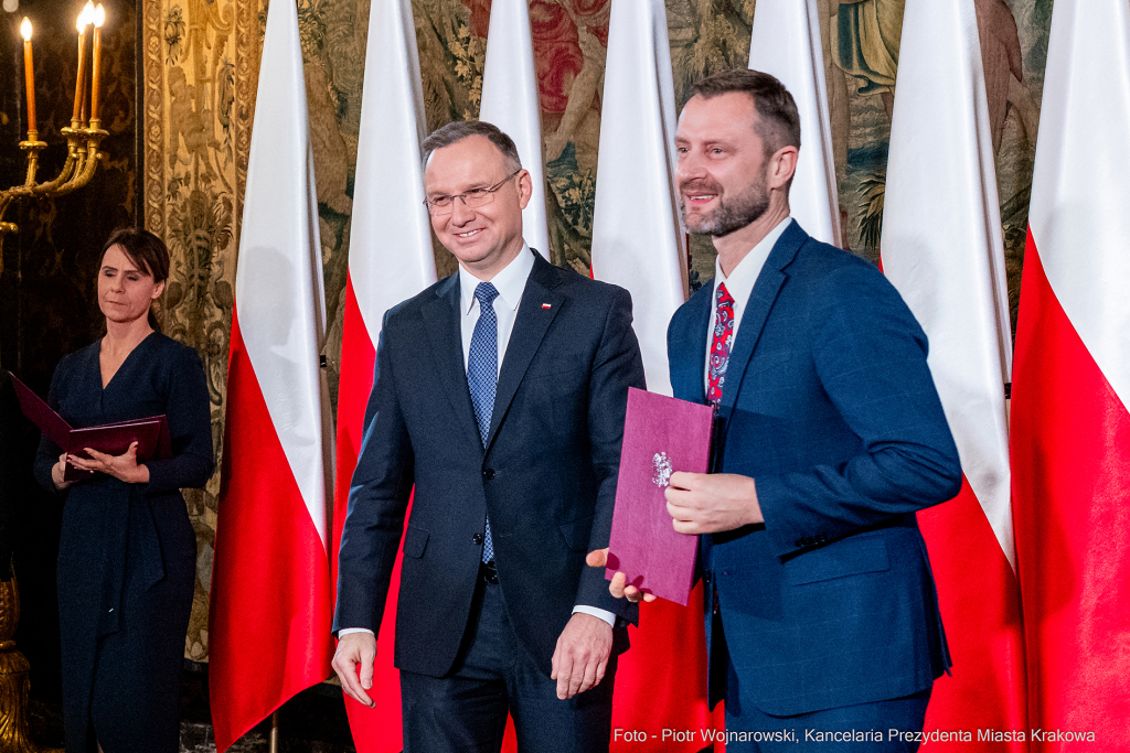 Kraków, Otofotokronika, Urząd Miasta Krakowa, UMK, SKOZK, Wawel, Andrzej Duda, prezydent, Społecz  Autor: P. Wojnarowski