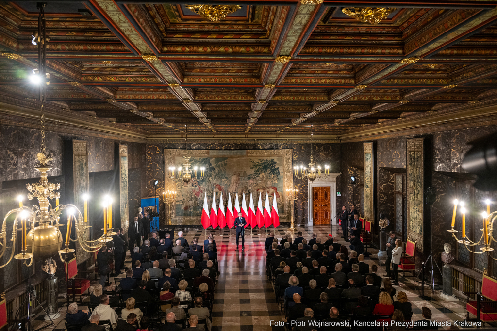 Kraków, Otofotokronika, Urząd Miasta Krakowa, UMK, SKOZK, Wawel, Andrzej Duda, prezydent, Społecz  Autor: P. Wojnarowski