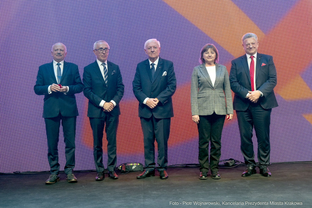 Kraków, Otofotokronika, Urząd Miasta Krakowa, UMK, MPEC, jubileusz, Majchrowski, Łyko  Autor: P. Wojnarowski