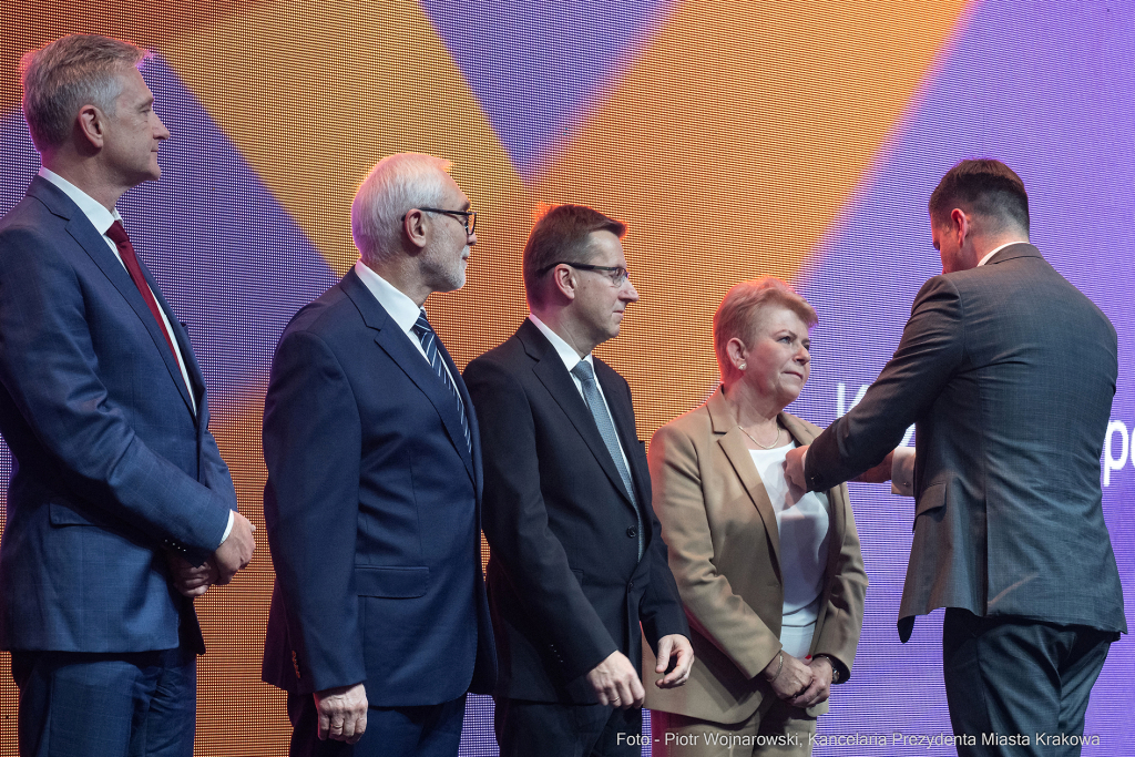 Kraków, Otofotokronika, Urząd Miasta Krakowa, UMK, MPEC, jubileusz, Majchrowski, Łyko  Autor: P. Wojnarowski