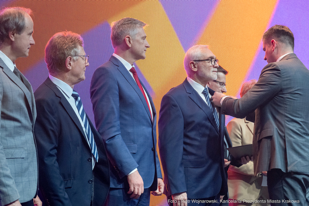 Kraków, Otofotokronika, Urząd Miasta Krakowa, UMK, MPEC, jubileusz, Majchrowski, Łyko  Autor: P. Wojnarowski