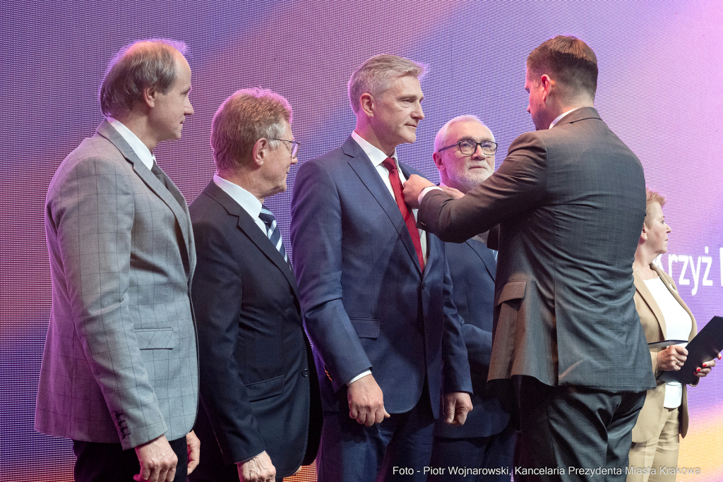 Kraków, Otofotokronika, Urząd Miasta Krakowa, UMK, MPEC, jubileusz, Majchrowski, Łyko  Autor: P. Wojnarowski