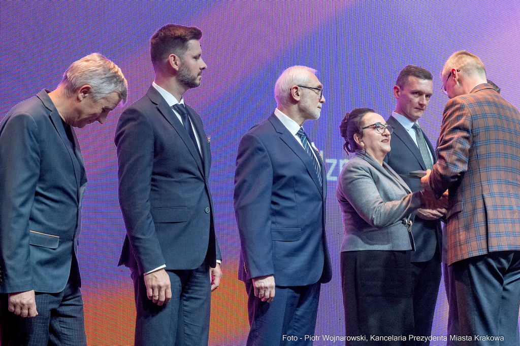 Kraków, Otofotokronika, Urząd Miasta Krakowa, UMK, MPEC, jubileusz, Majchrowski, Łyko  Autor: P. Wojnarowski