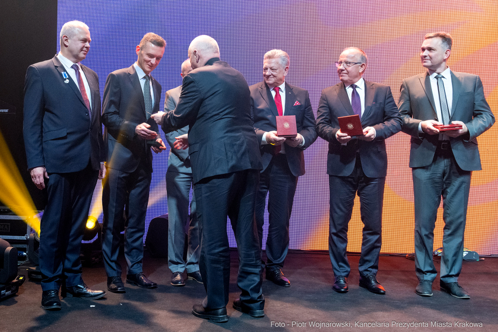 Kraków, Otofotokronika, Urząd Miasta Krakowa, UMK, MPEC, jubileusz, Majchrowski, Łyko  Autor: P. Wojnarowski