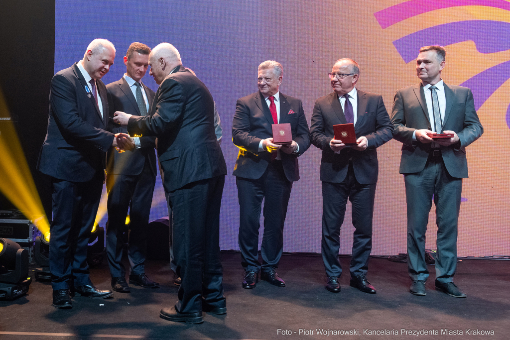 Kraków, Otofotokronika, Urząd Miasta Krakowa, UMK, MPEC, jubileusz, Majchrowski, Łyko  Autor: P. Wojnarowski