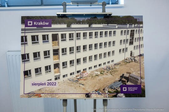 Kraków, Otofotokronika, Urząd Miasta Krakowa, UMK, Willowe, otwarcie, Poradnia Wczesnej Pomocy Psy