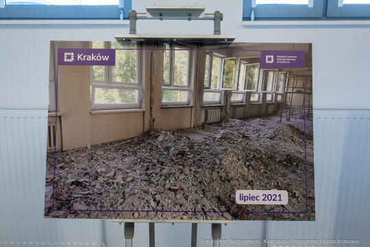 Kraków, Otofotokronika, Urząd Miasta Krakowa, UMK, Willowe, otwarcie, Poradnia Wczesnej Pomocy Psy