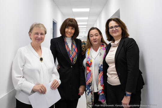 Kraków, Otofotokronika, Urząd Miasta Krakowa, UMK, Willowe, otwarcie, Poradnia Wczesnej Pomocy Psy