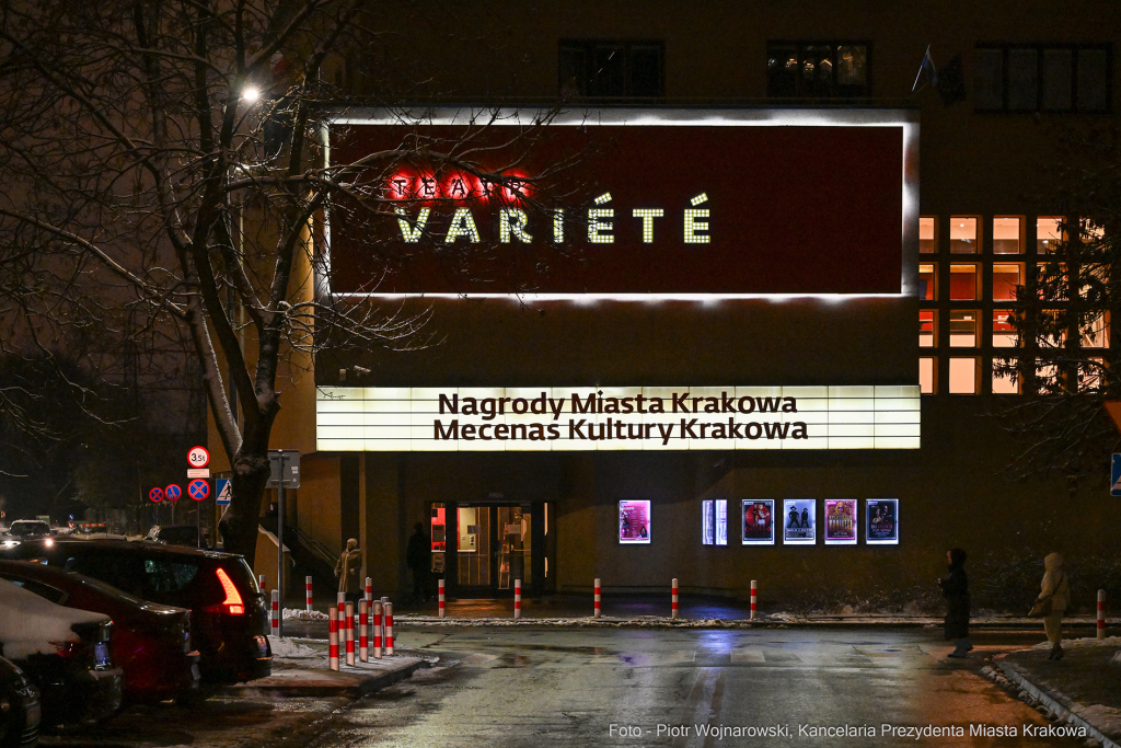Kraków, Otofotokronika, Variete, Nagrody Miasta Krakowa, mecenas Kultury Krakowa, 2023  Autor: P. Wojnarowski