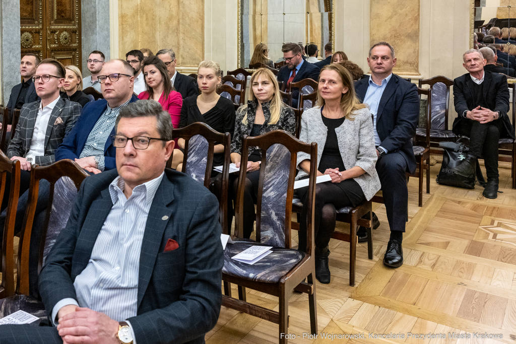 Kraków, Otofotokronika, Urząd Miasta Krakowa, Hoover Table, darczyńcy, gala, Florianka  Autor: P. Wojnarowski