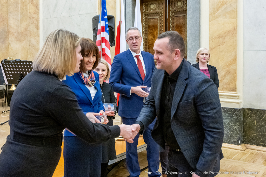 Kraków, Otofotokronika, Urząd Miasta Krakowa, Hoover Table, darczyńcy, gala, Florianka  Autor: P. Wojnarowski