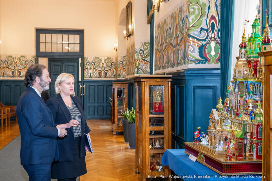 Kraków, Otofotokronika, Urząd Miasta Krakowa, UMK, wizyta, Kulig ambasador, Viktor Elbling, Niemie