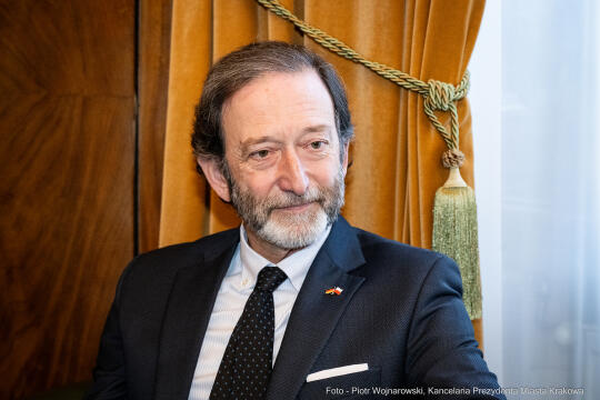 Kraków, Otofotokronika, Urząd Miasta Krakowa, UMK, wizyta, Kulig ambasador, Viktor Elbling, Niemie