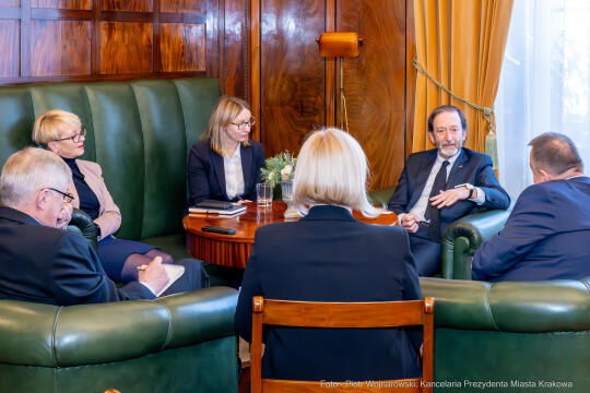 Kraków, Otofotokronika, Urząd Miasta Krakowa, UMK, wizyta, Kulig ambasador, Viktor Elbling, Niemie