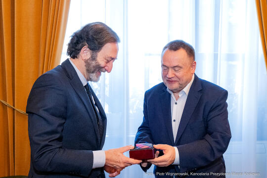 Kraków, Otofotokronika, Urząd Miasta Krakowa, UMK, wizyta, Kulig ambasador, Viktor Elbling, Niemie