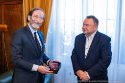 Kraków, Otofotokronika, Urząd Miasta Krakowa, UMK, wizyta, Kulig ambasador, Viktor Elbling, Niemie