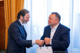 Kraków, Otofotokronika, Urząd Miasta Krakowa, UMK, wizyta, Kulig ambasador, Viktor Elbling, Niemie