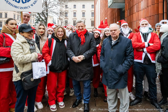 Kraków, Otofotokronika, Urząd Miasta Krakowa, UMK, Mikołaje, Kulig, paczki, tramwaj
