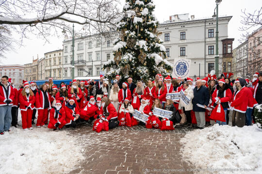 Kraków, Otofotokronika, Urząd Miasta Krakowa, UMK, Mikołaje, Kulig, paczki, tramwaj