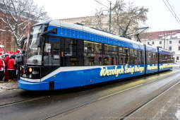 Kraków, Otofotokronika, Urząd Miasta Krakowa, UMK, Mikołaje, Kulig, paczki, tramwaj