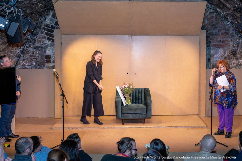 Kraków, Otofotokronika, Małgorzata Bogajewska, Teatr Ludowy, nagroda  Autor: P. Wojnarowski