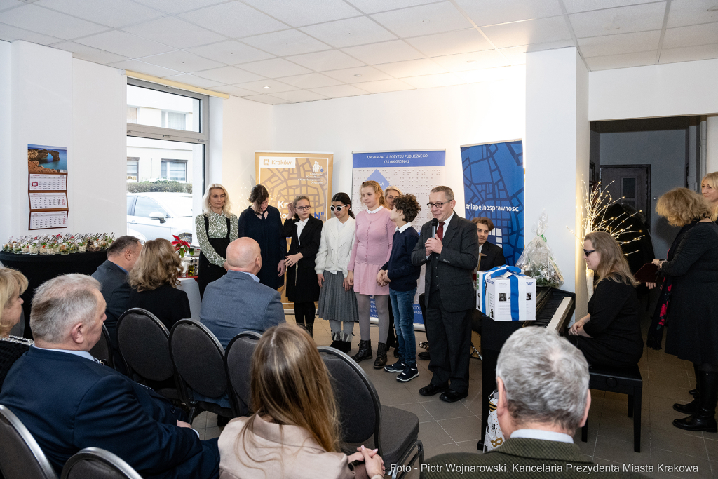 Kraków, Otofotokronika, niewidomi, Klub Rodzica, Bałuckiego, kolędy, Kulig  Autor: P. Wojnarowski