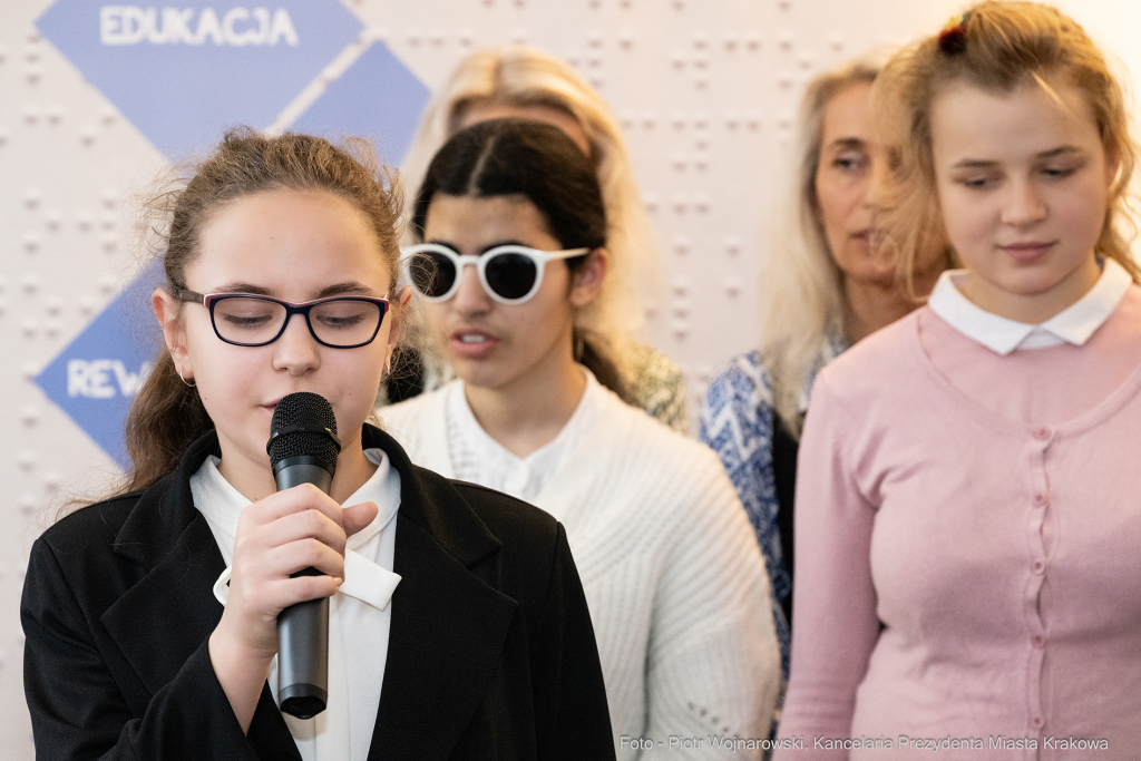 Kraków, Otofotokronika, niewidomi, Klub Rodzica, Bałuckiego, kolędy, Kulig  Autor: P. Wojnarowski