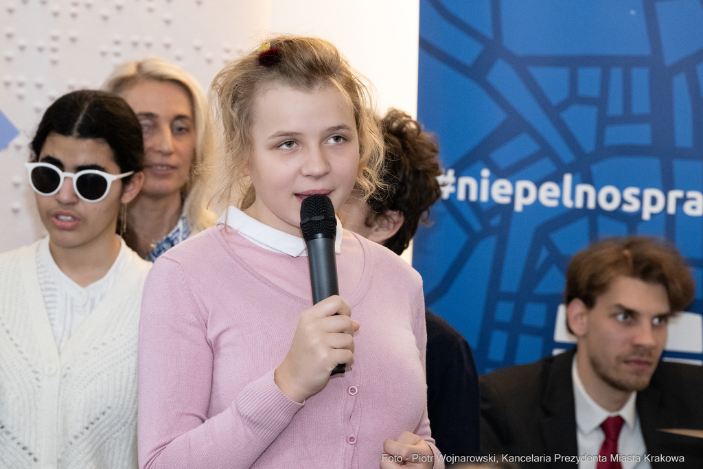 Kraków, Otofotokronika, niewidomi, Klub Rodzica, Bałuckiego, kolędy, Kulig  Autor: P. Wojnarowski