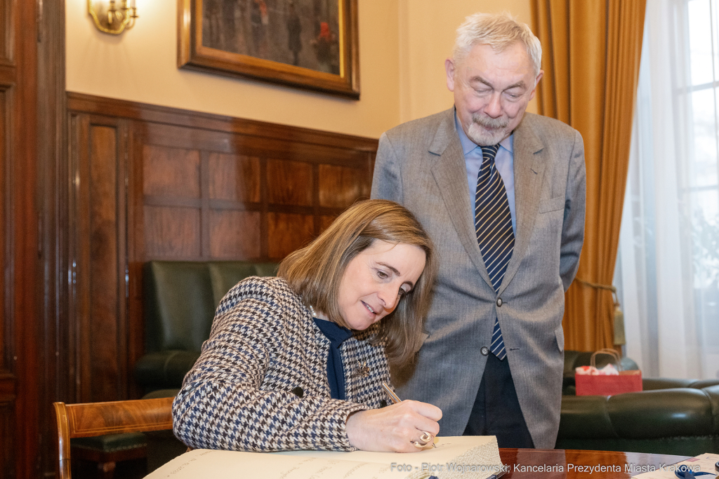 Kraków, Otofotokronika, ambasador, Kanada, Godin, spotkanie, Majchrowski, meeting, ambassador  Autor: P. Wojnarowski