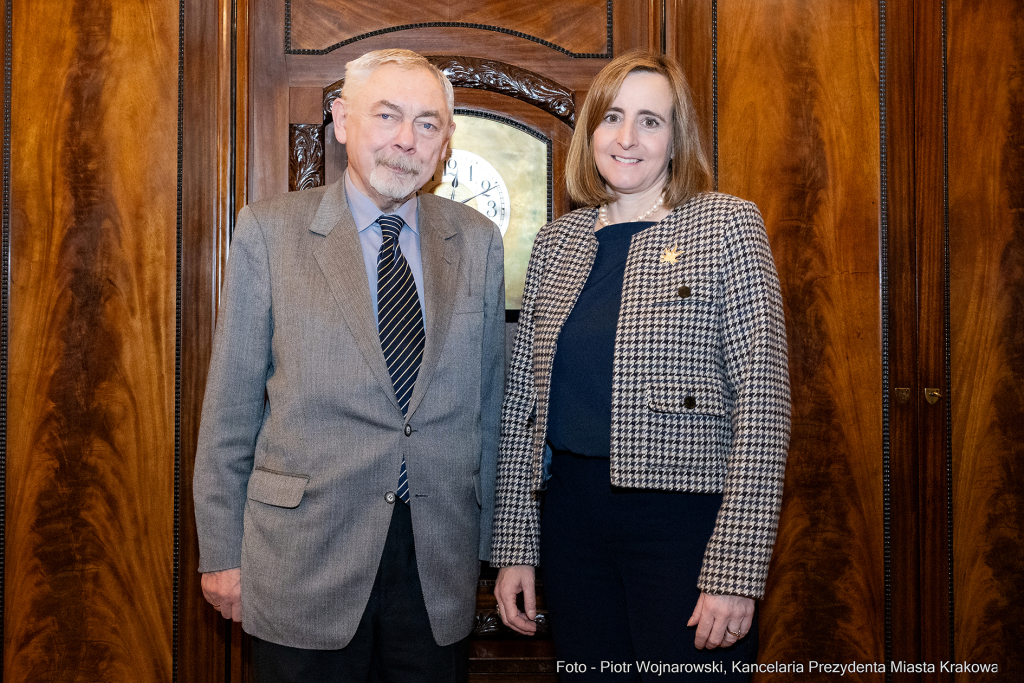 Kraków, Otofotokronika, ambasador, Kanada, Godin, spotkanie, Majchrowski, meeting, ambassador  Autor: P. Wojnarowski