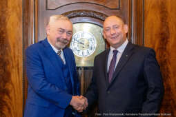 umk_1440.jpg-Klęczar, Krzysztof Klęczar, wojewoda Małopolski, spotkanie, nowy, Majchrowski