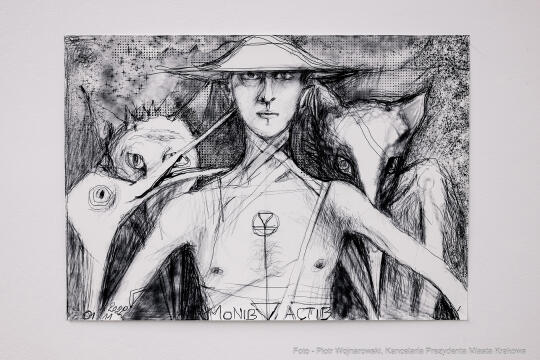 pw_147_022_piotr wojnarowski.jpg-Krystian Lupa odznaczony odznaką Honoris Gratia