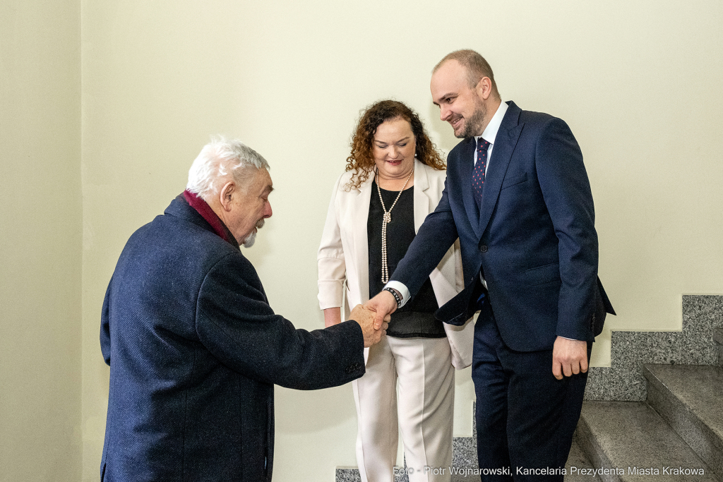 Szpital Narutownicza, Honoris Gratia, opłatek, Majchrowski, Godyń-Swędzioł  Autor: P. Wojnarowski