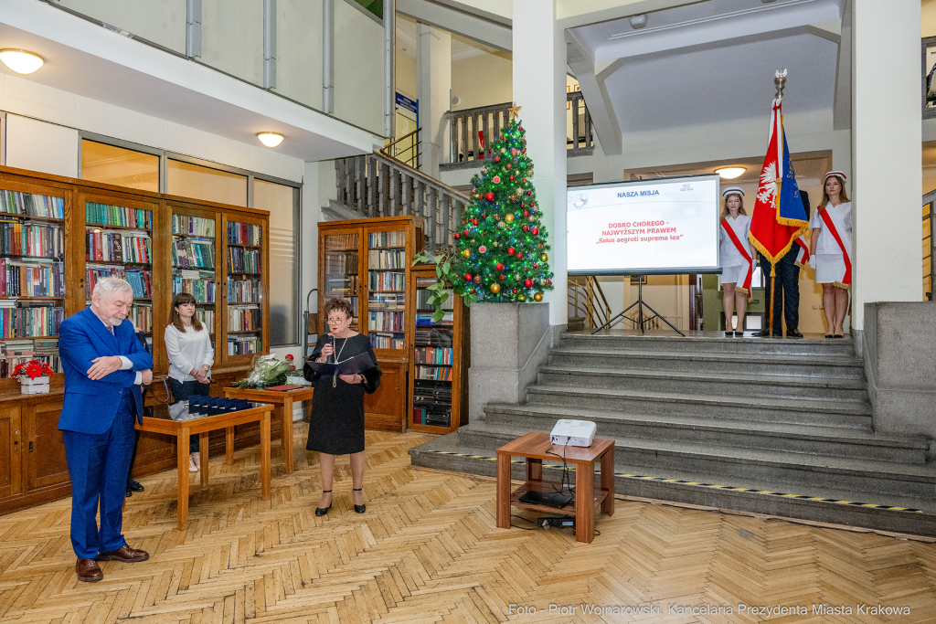 Szpital Narutownicza, Honoris Gratia, opłatek, Majchrowski, Godyń-Swędzioł  Autor: P. Wojnarowski