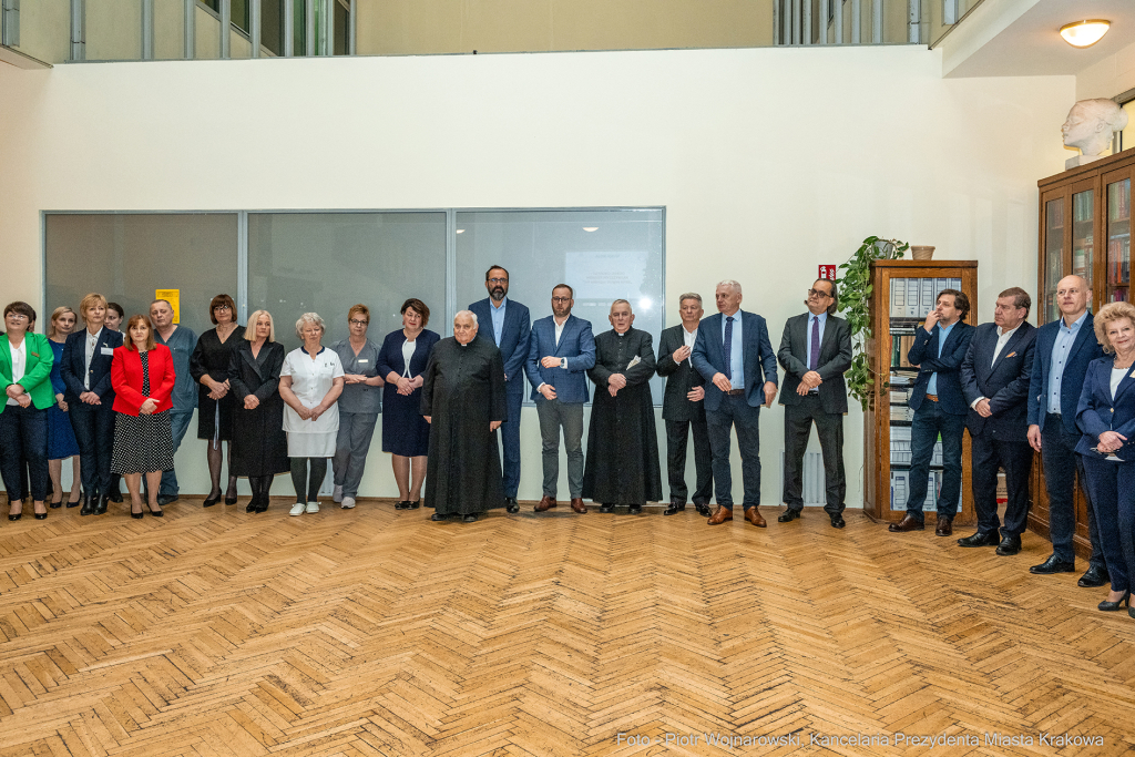 Szpital Narutownicza, Honoris Gratia, opłatek, Majchrowski, Godyń-Swędzioł  Autor: P. Wojnarowski