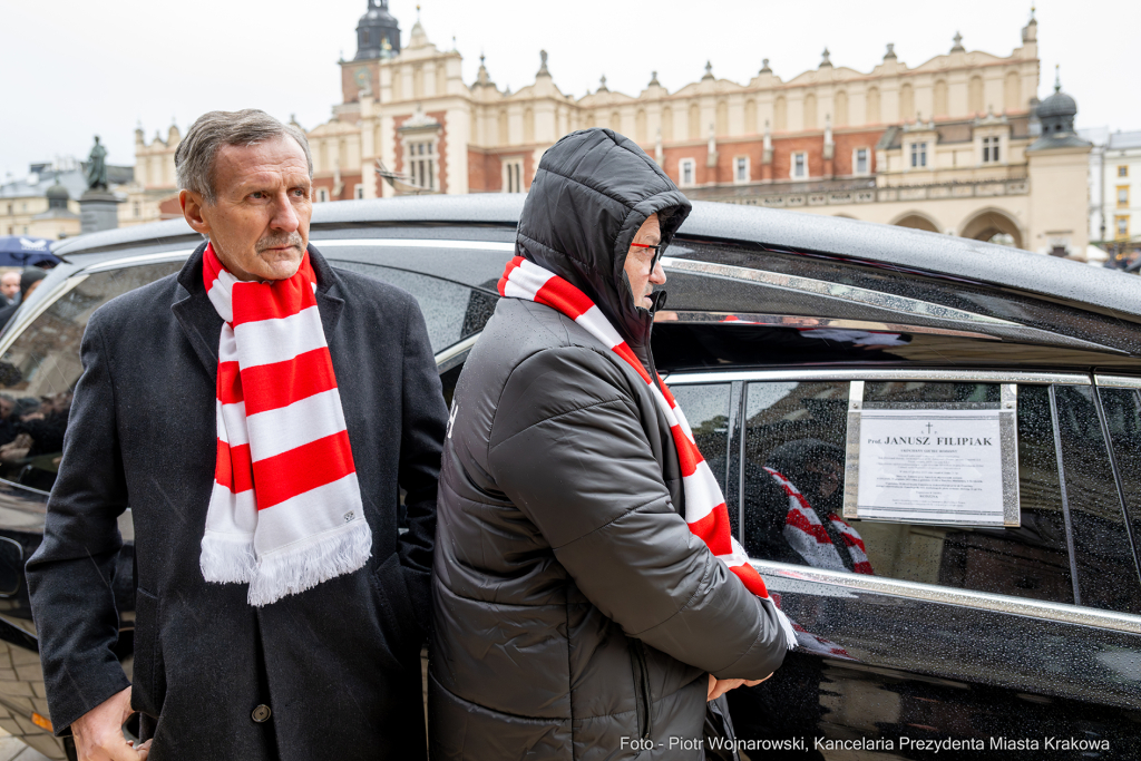 pogrzeb, Janusz Filipiak, Rakowicki, Aleja Zasłużonych, Cracovia, Comarch  Autor: P. Wojnarowski