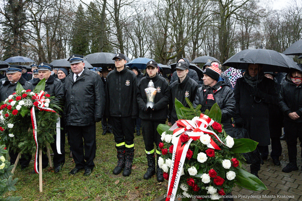 pogrzeb, Janusz Filipiak, Rakowicki, Aleja Zasłużonych, Cracovia, Comarch  Autor: P. Wojnarowski