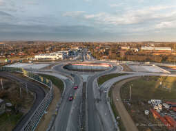 05.jpg-Rozbudowana wylotówka na Warszawę oddana do ruchu