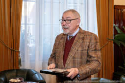 wręczenie, Penderecka, Majchrowski, Dyplom Jubileuszowy, Otofotokronika, Kraków